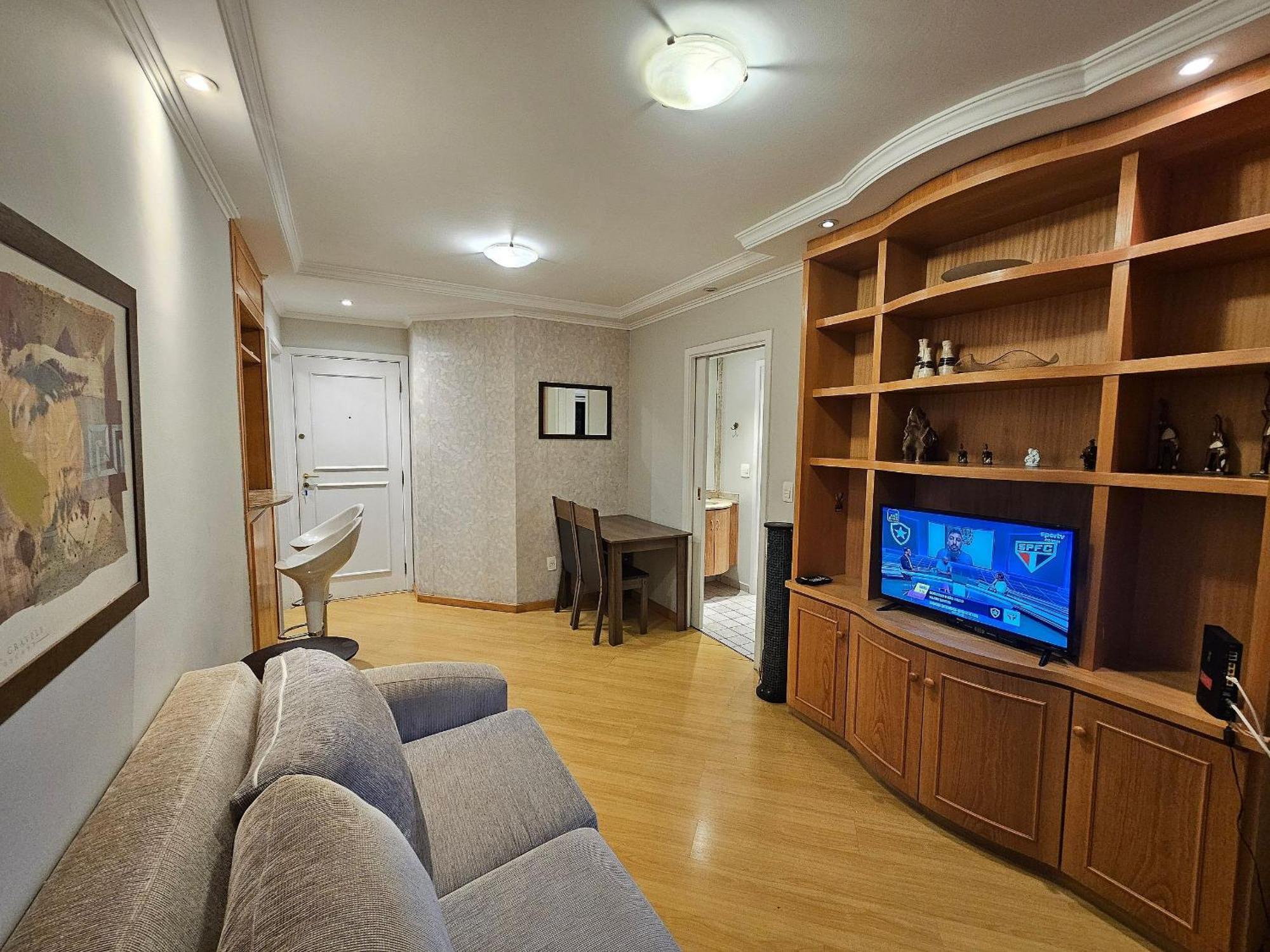 Flat Apart/Hotel Com Uma Suite E Cozinha Completa Сан-Пауло Экстерьер фото