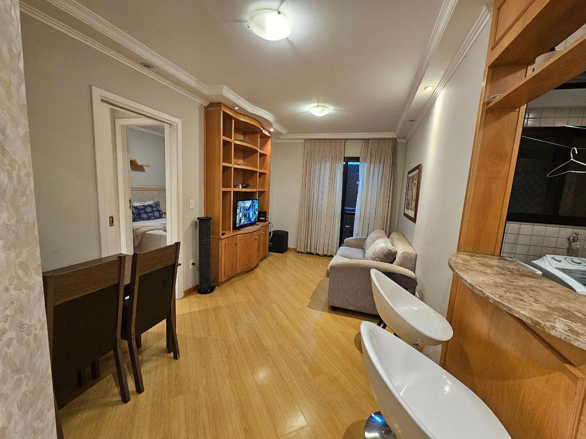 Flat Apart/Hotel Com Uma Suite E Cozinha Completa Сан-Пауло Экстерьер фото